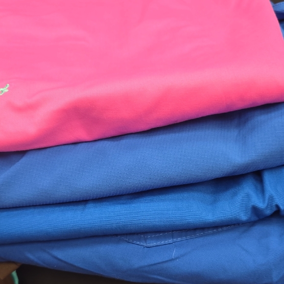 Pink and Blue Polo Shirt - Picture 1 of 5